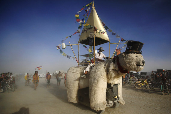 В Неваде проходит фестиваль Burning Man