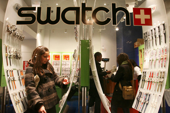 Swatch Group объявила о партнерском соглашении с Visa