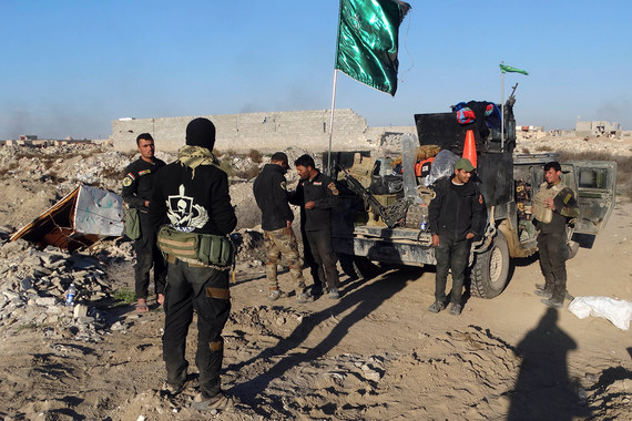 Иракские войска вошли в правительственный район Эр-Рамади