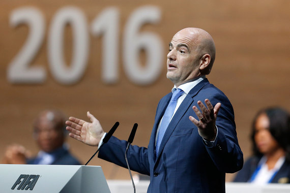 Президентом FIFA избран Джанни Инфантино