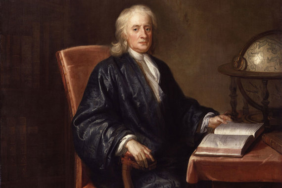 Мастерская Еноха Симена. «Сэр Исаак Ньютон». Около 1726 г. Холст, масло