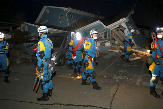Число пострадавших при землетрясении в Японии превысило 2000 человек