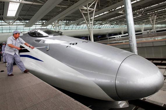 Китайская CRRC хочет строить с «Синарой» высокоскоростные поезда для ветки Москва – Казань