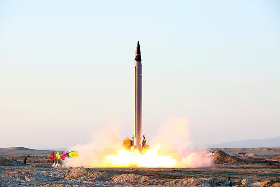Иран в октябре и ноябре провел два испытательных пуска баллистических ракет