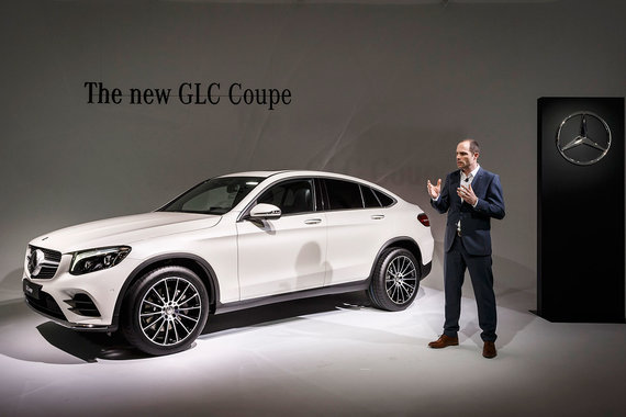 Купеобразная версия Mercedes-Benz GLC - Coupe, прямой конкурент BMW X4