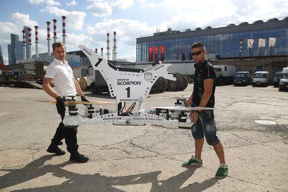 Связист из Санкт-Петербурга создал электрический летающий мотоцикл