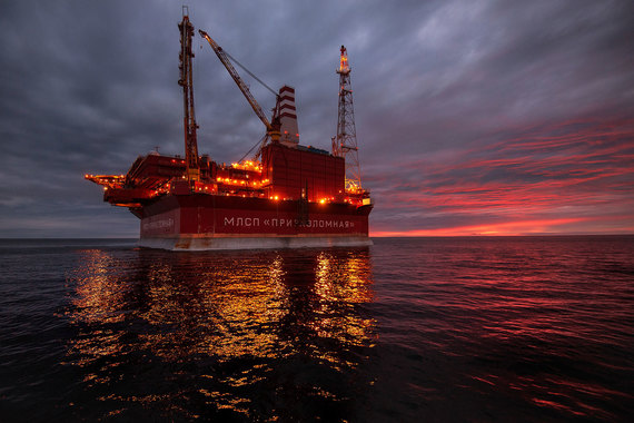«Газпром нефть» единственная ведет добычу в Арктике – на Приразломном месторождении