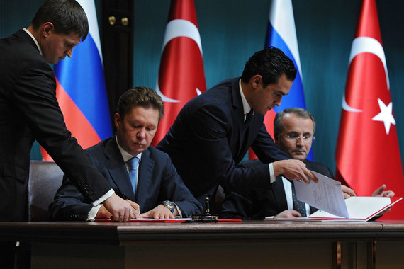 «Газпром» полностью профинансирует морскую часть «Турецкого потока»
