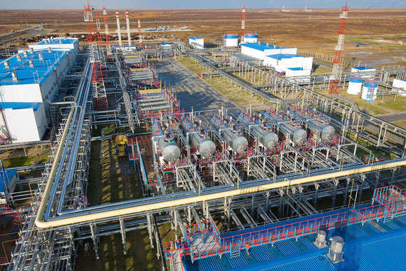 «Газпром» займется добычей в Северном море
