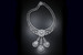 ChopardКолье из коллекции The Garden of Kalahari. Белое золото, бриллиант круглой огранки весом в 50 карат, бриллиант огранки «сердце» в 26 карат и грушевидный бриллиант в 25 карат