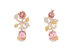 Dior Серьги из коллекции Precieuses Rose. Розовое золото, бриллианты, розовые и оранжевые сапфиры, сапфиры падпараджа