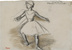 Эдгар Дега, «Танцовщица», угольный карандаш и пастель, примерно 1880-1885 гг.