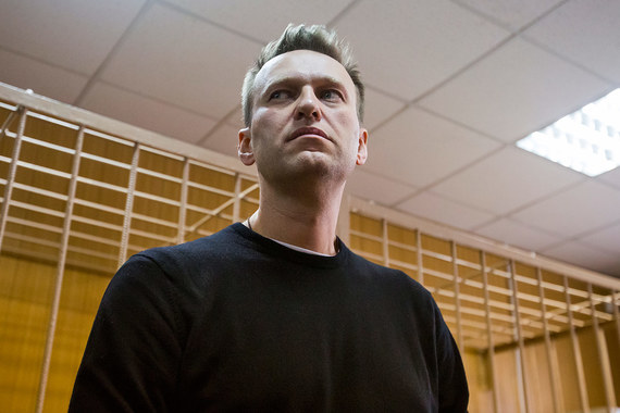 Навальный арестован на 15 суток за сопротивление полицейским