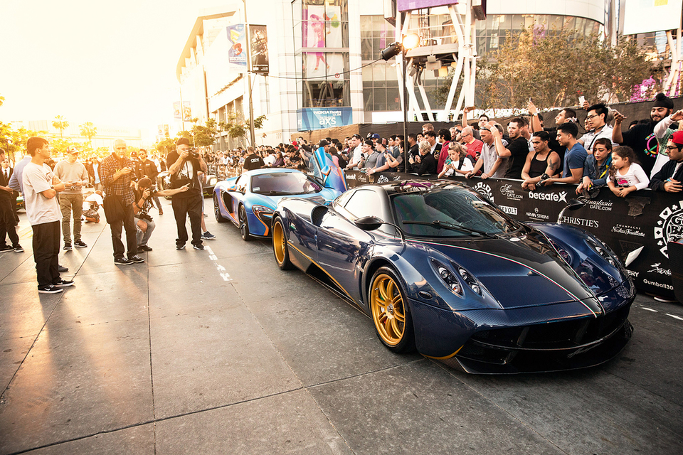 Один из этапов гонки Gumball 3000