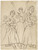 Пабло Пикассо «Три танцовщицы: Ольга Хохлова, Лидия Лопухова и Любовь Чернышева», 1919 г