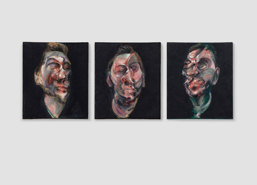 Francis Bacon «Three Studies for a Portrait of George Dyer» 1963