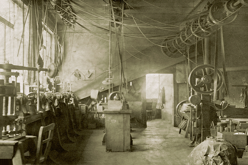 Производство, мастерская, 1909 год