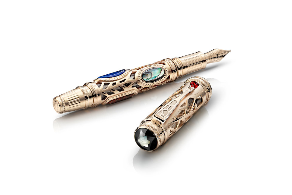 Ручка Scipione Borghese Limited Edition 89 из коллекции Montblanc «Покровители искусства» в стиле барокко создана в количестве 89 экземпляров