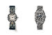 Ювелирные часы Cartier 1914 года, на которых впервые появился мотив «хищных» пятнышек из оникса, и модель 2017 года из коллекции Panthère de Cartier c тем же мотивом