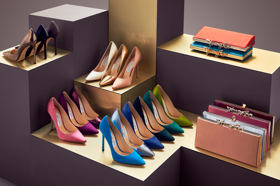 Классические лодочки и клатчи Jimmy Choo в различных вариациях цвета кожи теперь доступны в услуге Made-to-measure
