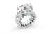 de Grisogono, кольцо из коллекции The World of Diamonds, бриллианты, изумруды, белое золото, центральный бриллиант весом в 20,30 каратов