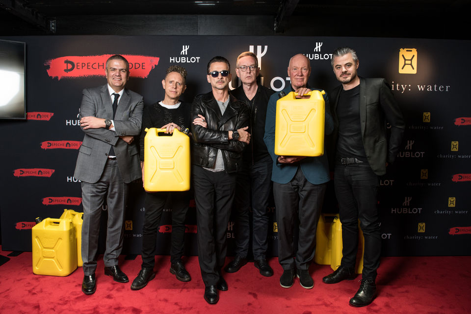 Идеологи Hublot и Depeche Mode объединили свои усилия в пользу организации Charity: Water
