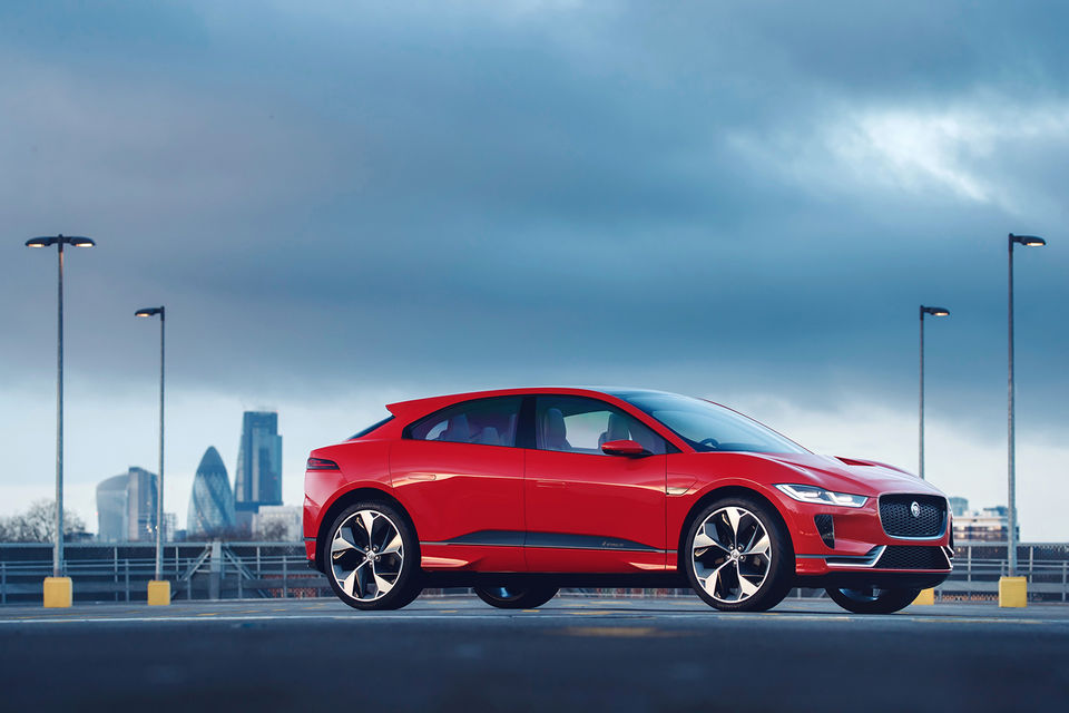 Прототип электрического кроссовера Jaguar I-Pace