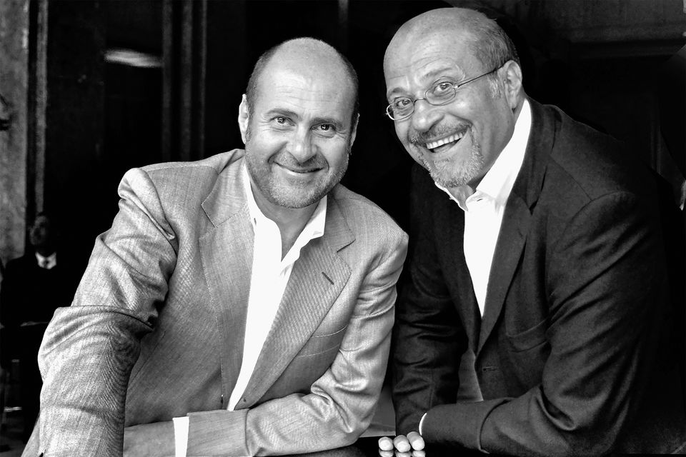 Братья Альбер и Жан Богоссяны, совладельцы ювелирного бренда Boghossian и соучредители Boghossian Foundation