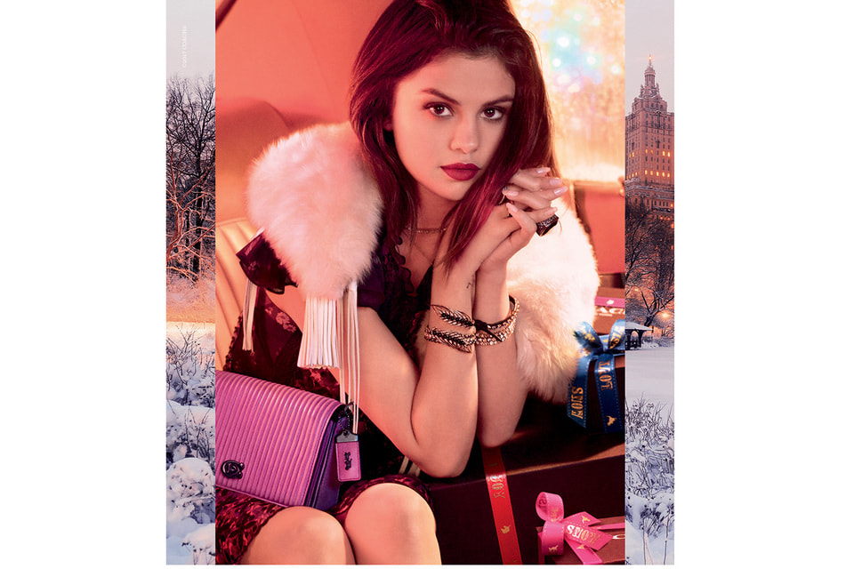 Селена Гомес для Coach