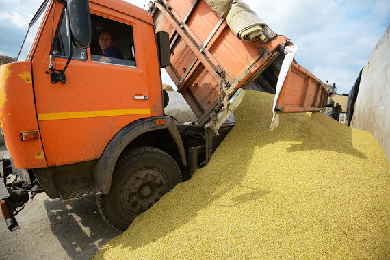 Экспорт зерна из России в декабре неожиданно сократился на 23%