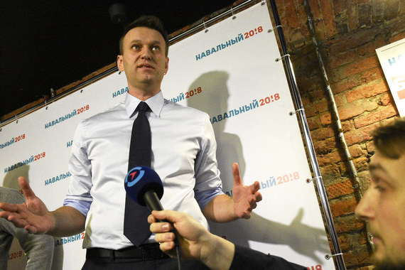 Навальный открыл штаб в Санкт-Петербурге