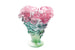 Ваза Rose Passion из цветного стекла Daum