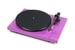 Виниловый проигрыватель «Debut Carbon DC Phono USB OM10» Purple   Проигрыватель насыщенного фиолетового цвета оборудован тонармом из углеволокна (карбона), обладающим легкостью, жесткостью и устойчивостью к резонансам. Он позволяет наслаждаться любимой музыкой из виниловой коллекции и станет ярким акцентом в интерьерном убранстве
