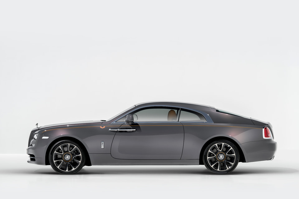 Rolls-Royce Wraith Luminary в профиль