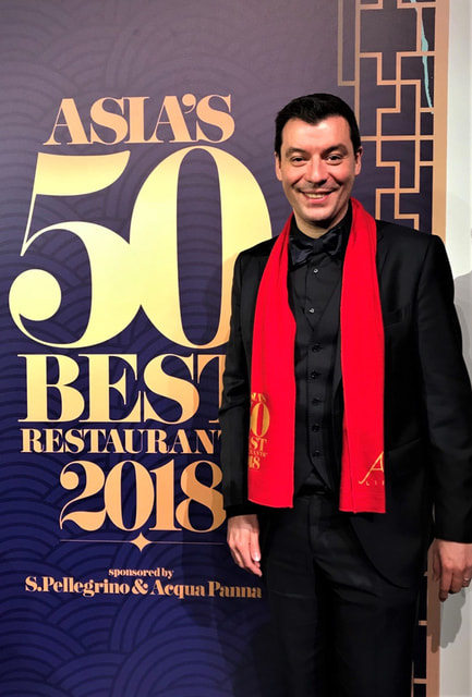 Лука Фантин, шеф-повар токийского Il Ristorante