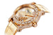 Chopard. Happy Palm. Корпус из желтого золота диаметром 36 мм, плавающие бриллианты и золотая пальмовая ветвь