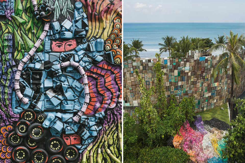 Инсталляции Лиины Клаусс «Пять тысяч потерянных подошв" и "Бутик любви" Эко Нугрохо призваны привлечь внимание к проблемам экологии на Бали