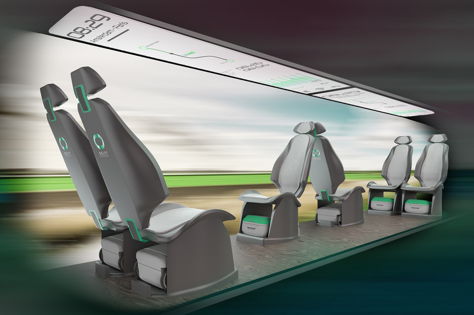 Специалисты Samsonite изучали кабину поезда, чтобы создать  адаптированную версию чемоданов для размещения под впереди стоящим  сидением