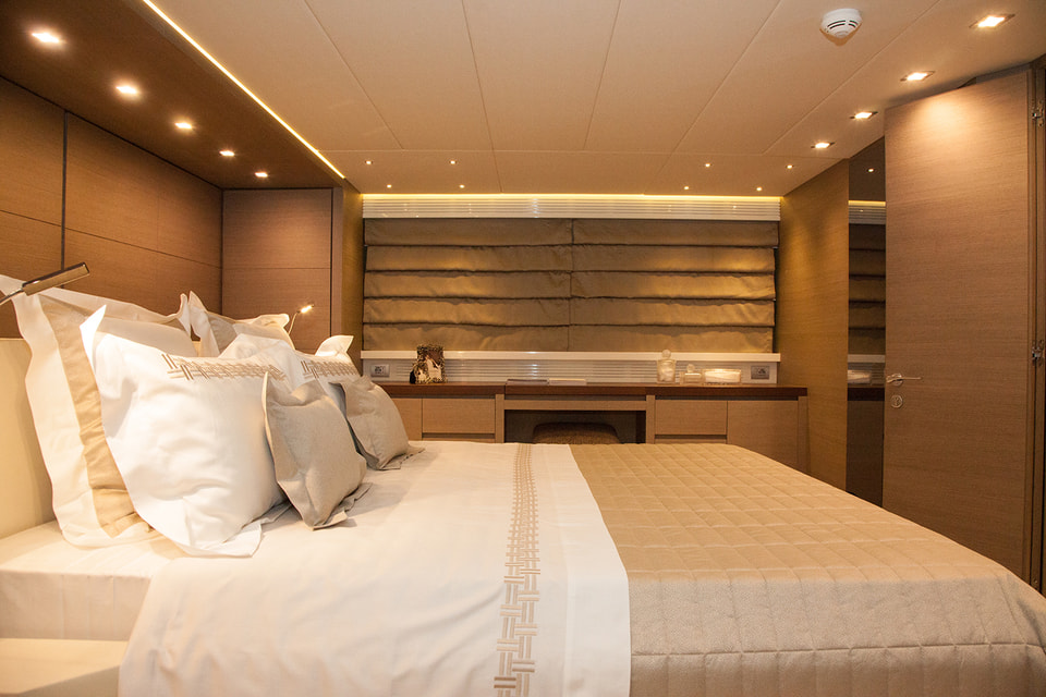 Комфортная «спальня» с текстилем Frette