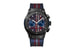 Часы Hublot Classic Fusion Chronograph Italia Independent, на циферблате и ремешке – костюмная ткань Rubinacci с рисунком «шотландка»
