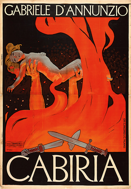 Постер к фильму «Кабирия» 1914 года