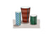 Фарфоровые вазы из линии Perimetre c насыщенными геометрическими орнаментами созданы в четырех размерах