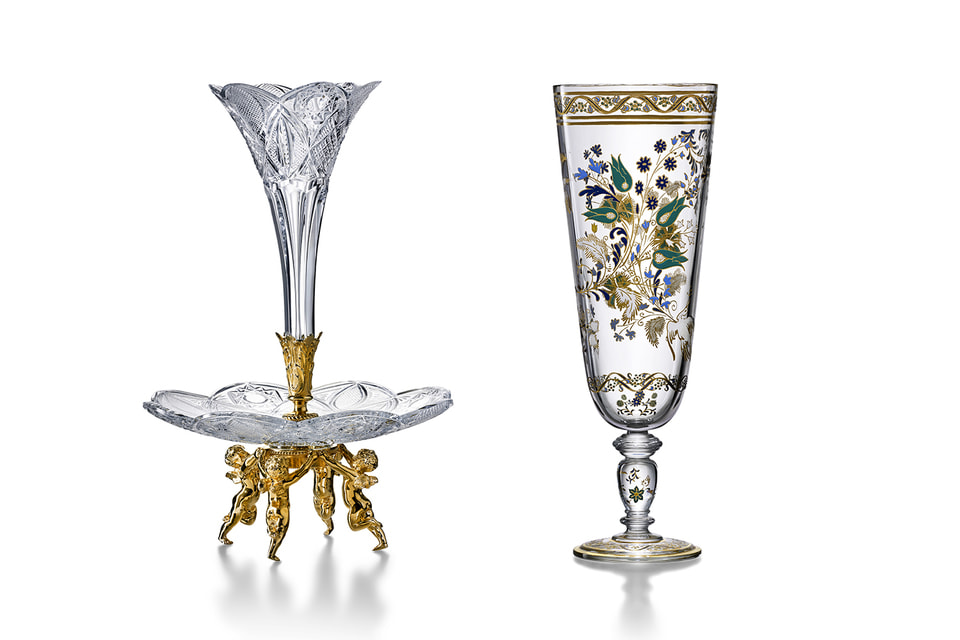 Лимитированные предметы из коллекции Baccarat Haute Couture подойдут для декорирования центра стола