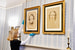 Диккенсы въехали в дом спустя год после свадьбы: портреты молодоженов украшают стену одной из комнат музея