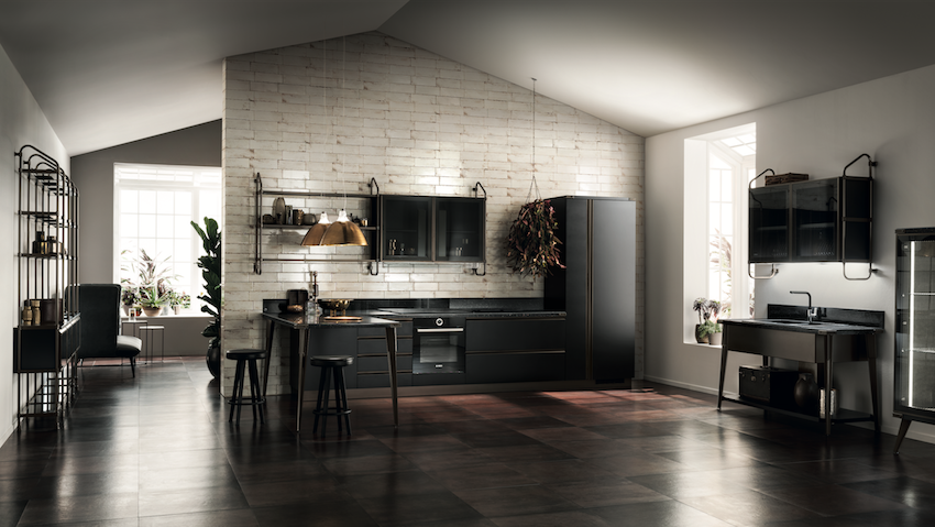 Diesel Open Workshop – это коллекция, разработанная дизайнерами Scavolini в сотрудничестве с компанией Diesel