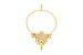 Колье Dazzling из коллекции L'Esprit du Lion, Chanel, белое золото, бесцветные бриллианты и желтые бериллы