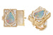 Кольцо Cachette Tiroir из коллекции Dior a Versailles, pieces secrets, Dior из желтого золота, бриллиантов и с австралийским черным опалом