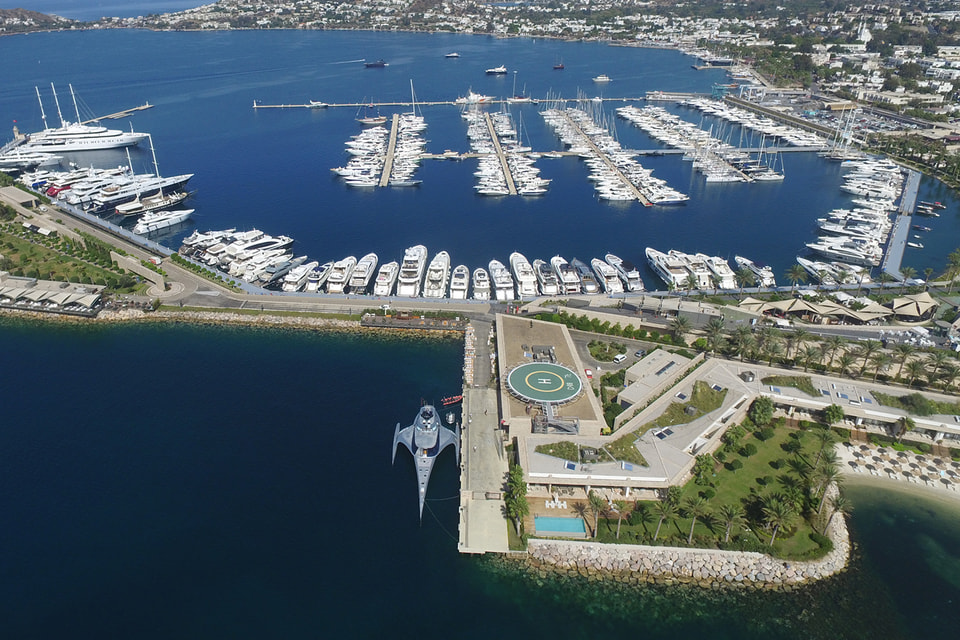 Yalıkavak Marina - первый в Турции порт с самой высокой пропускной способностью