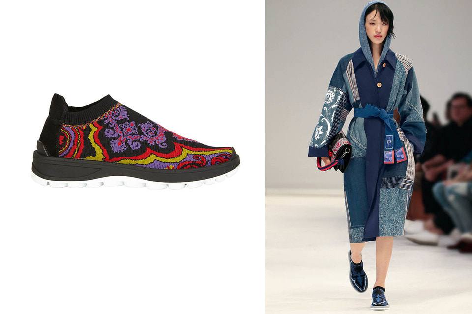 Модель Paisley Run из новой спортивной линейки Etro