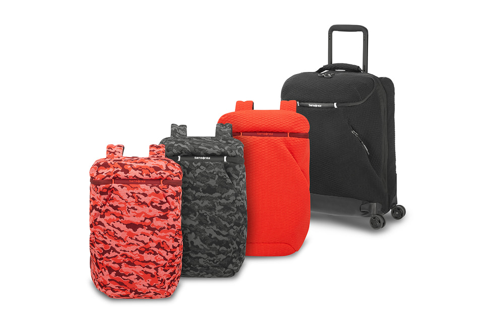 Рюкзаки и чемодан из коллекции Neoknit